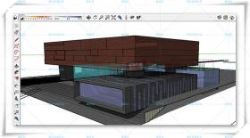 TU00834档案馆建筑方案设计cad施工图+文本+su模型