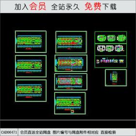 新亚细亚酒店装修图CAD