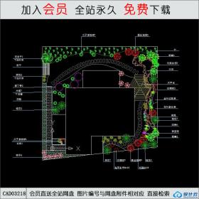 某别墅庭院现代化设计CAD