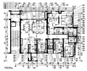 [广东]现代风格样板房施工图（含效果图）