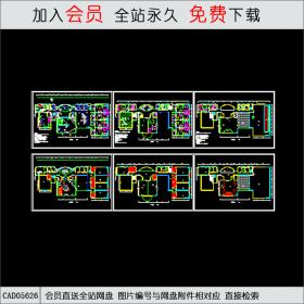 幼儿平面布置图CAD