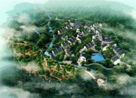 [湖北]传承文明古典寺庙景观规划设计方案