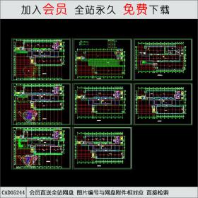 大学图书馆建筑方案CAD