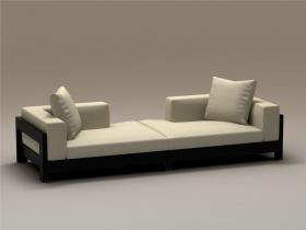 单个现代简约沙发3Dmax模型 (20)