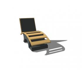 曲线座椅及种植池座椅 (36)