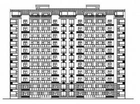 [湖南益阳市]某十一层住宅楼建筑施工图