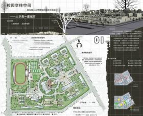 校园交往空间——西安理工大学新校区环境设计