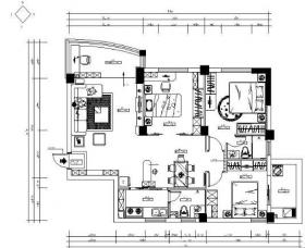 [福建]某三居施工图