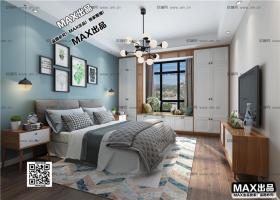 现代卧室3Dmax模型 (62)