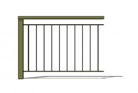 栏杆围栏SU模型 (46)