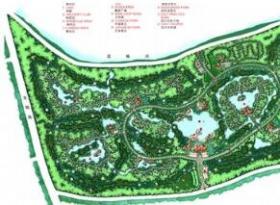 [北京]国际休闲中心景观规划设计总平面图