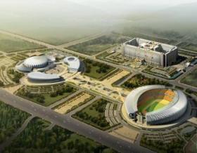 [山东]剪力墙结构大型体育中心规划及单体设计方案文本
