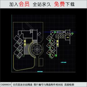 青少年活动中心CAD