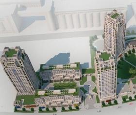 [上海]现代风格高层住宅楼建筑设计方案文本（知名地产）