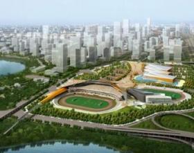 [深圳]框架结构大型体育中心规划及单体设计方案文本
