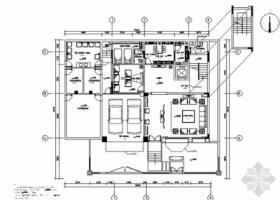 [广东]高档现代风格四层别墅室内装修施工图（含效果）