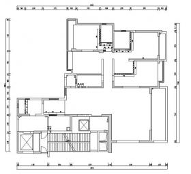 海归派轻奢家居样板房设计施工图（附效果图）