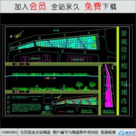 逸夫馆广场规划CAD