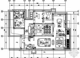 [上海]美式别墅样板房施工图（含实景）