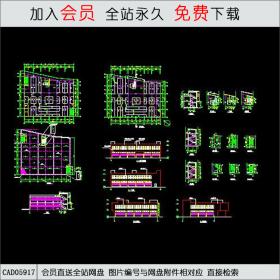 市场工程建筑图CAD