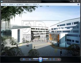 WB00071新中式中学教学楼校园规划设计方案效果图平面矢量PDF