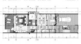 新中式三层独栋别墅内部装修施工图（附效果图）