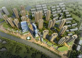 [无锡]现代风格园林式高层住宅建筑设计方案文本