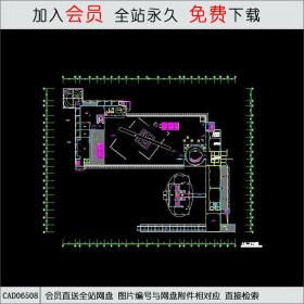 现代会所平立剖全CAD