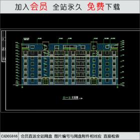 国贸中心一期14号楼施工图CAD