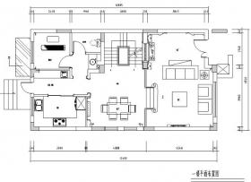 新古典主义风格300平米独栋别墅设计施工图（附效果图）