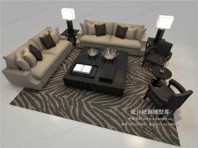 混搭沙发3Dmax模型 (12)