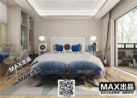 现代卧室3Dmax模型 (24)