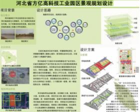河北省方亿高科技工业园区景观规划设计
