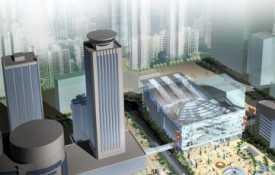 [广东]8层大型波形贝壳体采光顶商业楼建筑设计方案文本...