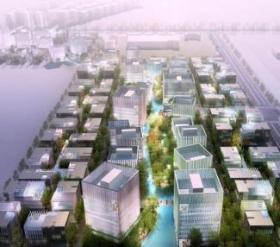 [上海]高层模块化合院式企业办公建筑设计方案文本