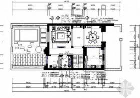 [原创]上市设计公司设计新中式联排别墅室内施工图（含意...