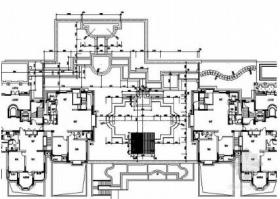 居住区会所屋顶花园景观工程施工图