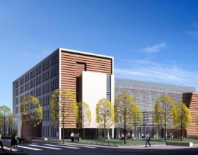 中国某残疾人联合会办公楼方案设计