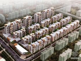 [淮南]广场北路某院校职工住宅区规划及建筑方案设计文本..