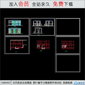 少年宫施工图CAD