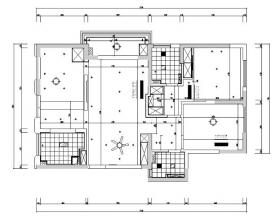 [浙江]原木简约住宅空间设计施工图（附效果图）