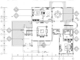 [云南]西山某欧式别墅施工图及效果图