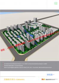 NO01886小区规划生活居住区建筑方案设计方案文本cad图纸总图
