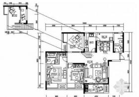 [重庆]泰国风情精装修四居室内施工图