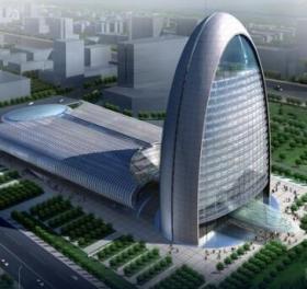 [安徽]26层超高层企业办公楼建筑方案文本(含CAD、多媒...