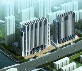 [山东]现代风格高层政府办公楼建筑设计方案文本（含2个...