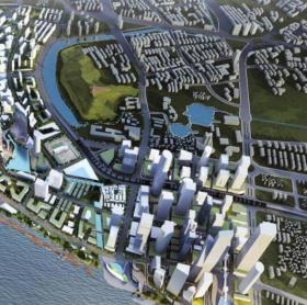 [江苏]滨江项目城市设计概念方案国际征集作品