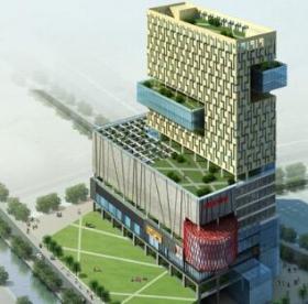21层新颖造型酒店建筑设计方案文本