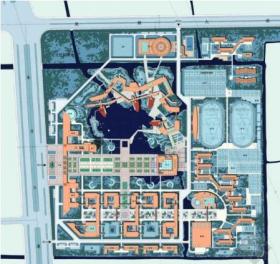 江苏南通职业技术学院新校区景观规划方案