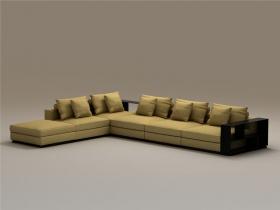 单个现代简约沙发3Dmax模型 (42)